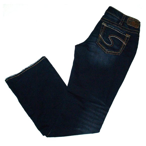 Silver Jeans - AIKO BOOTCUT Low-Rise Denim Jeans - SMD414 - (31X31) - Picture 12 of 15